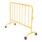Vestil YELLOW BARRIER 48" W/WHEELED FEET PRAIL-48-Y-WW - alternate 2